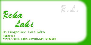 reka laki business card